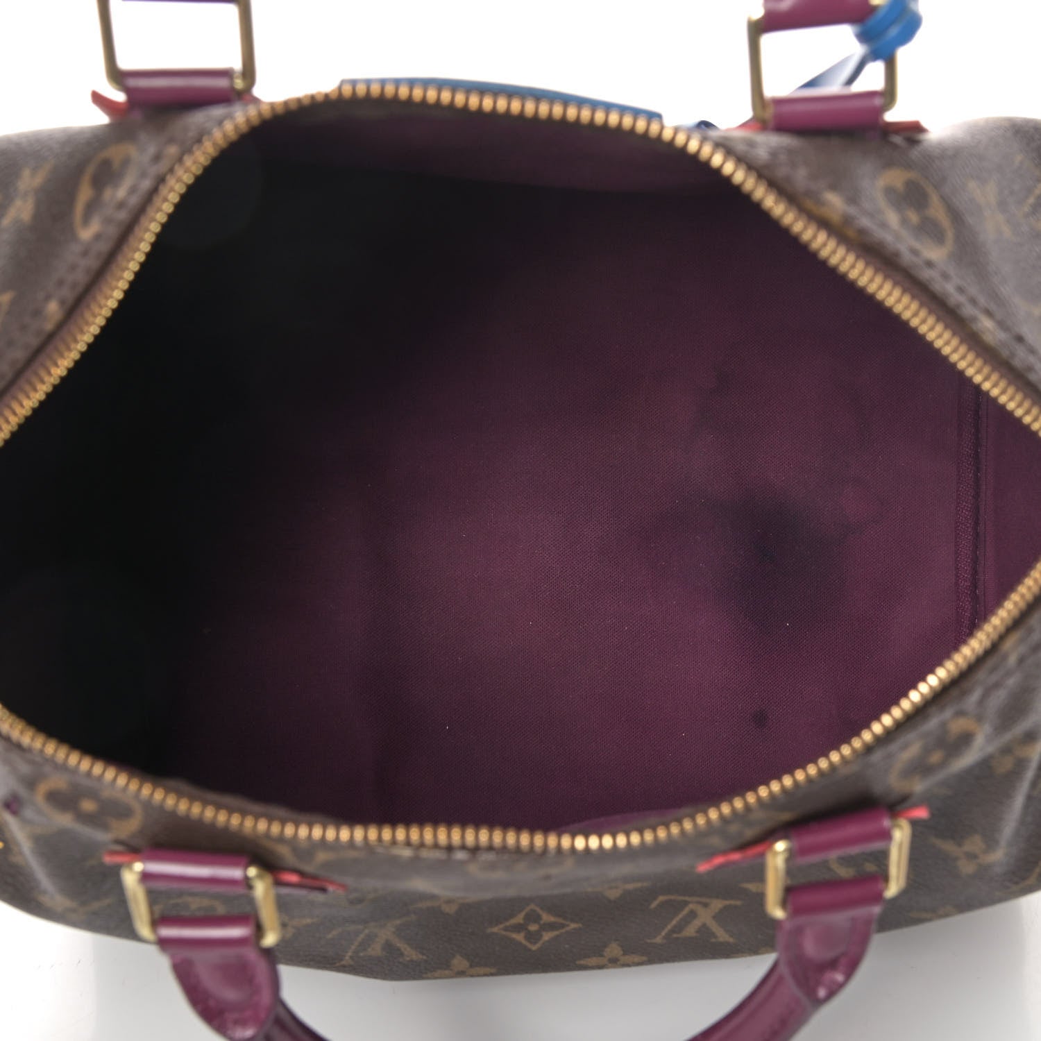 Louis Vuitton Monogram Totem Speedy 30 Magenta 4 of 4