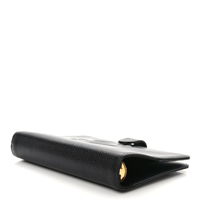 Chanel Caviar CC Medium Ring Agenda Planner Black 4 of 6