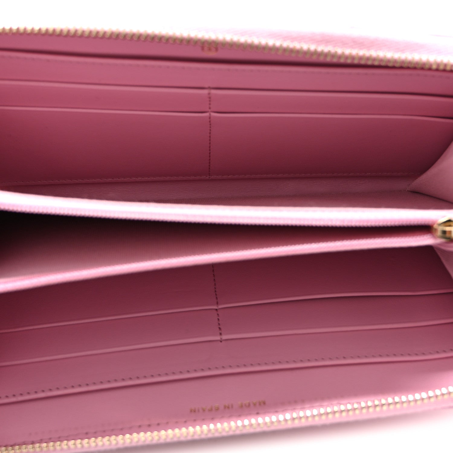 Chanel Lambskin Quilted Chanel 19 Zipped Wallet Light Pink 5 of 15
