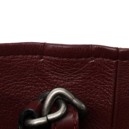 Chanel Bullskin Stitched Bi-Color Large Shopping Tote Black 13 of 14