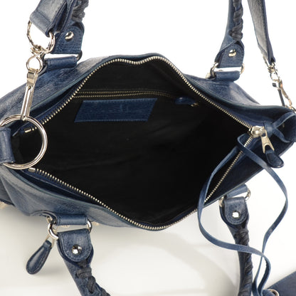 Balenciaga Agneau Giant 12 Silver Hardware First Bleu Roi 7 of 11