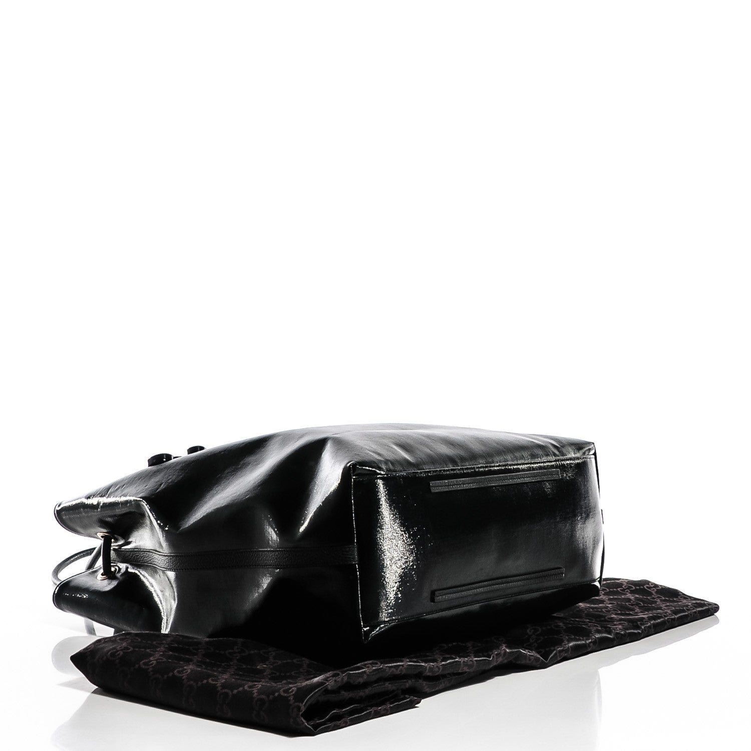 Gucci Coated Canvas Large Gifford Tote Black 4 of 7