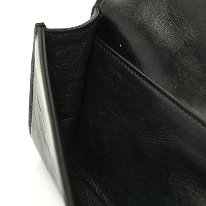 Saint Laurent Calfskin Fetiche Long Clutch Black 11 of 20