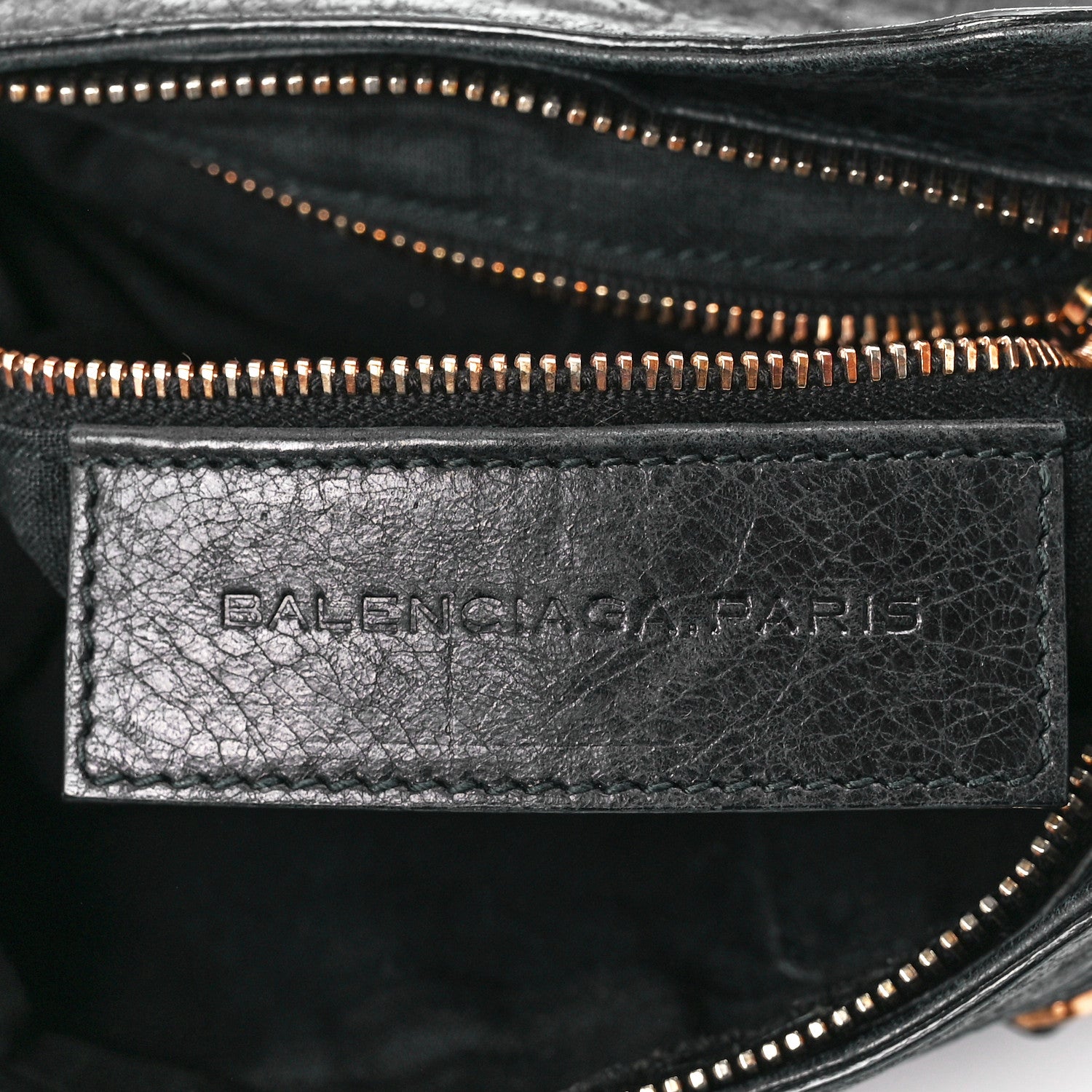 Balenciaga Agneau Giant 12 Rose Gold Hardware Hip Black 6 of 11
