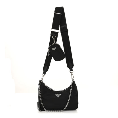 Prada Nylon Re-Edition 2005 Shoulder Bag Black 1 of 12