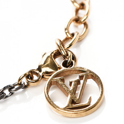 Louis Vuitton Logomania Bracelet Silver Gold 4 of 6