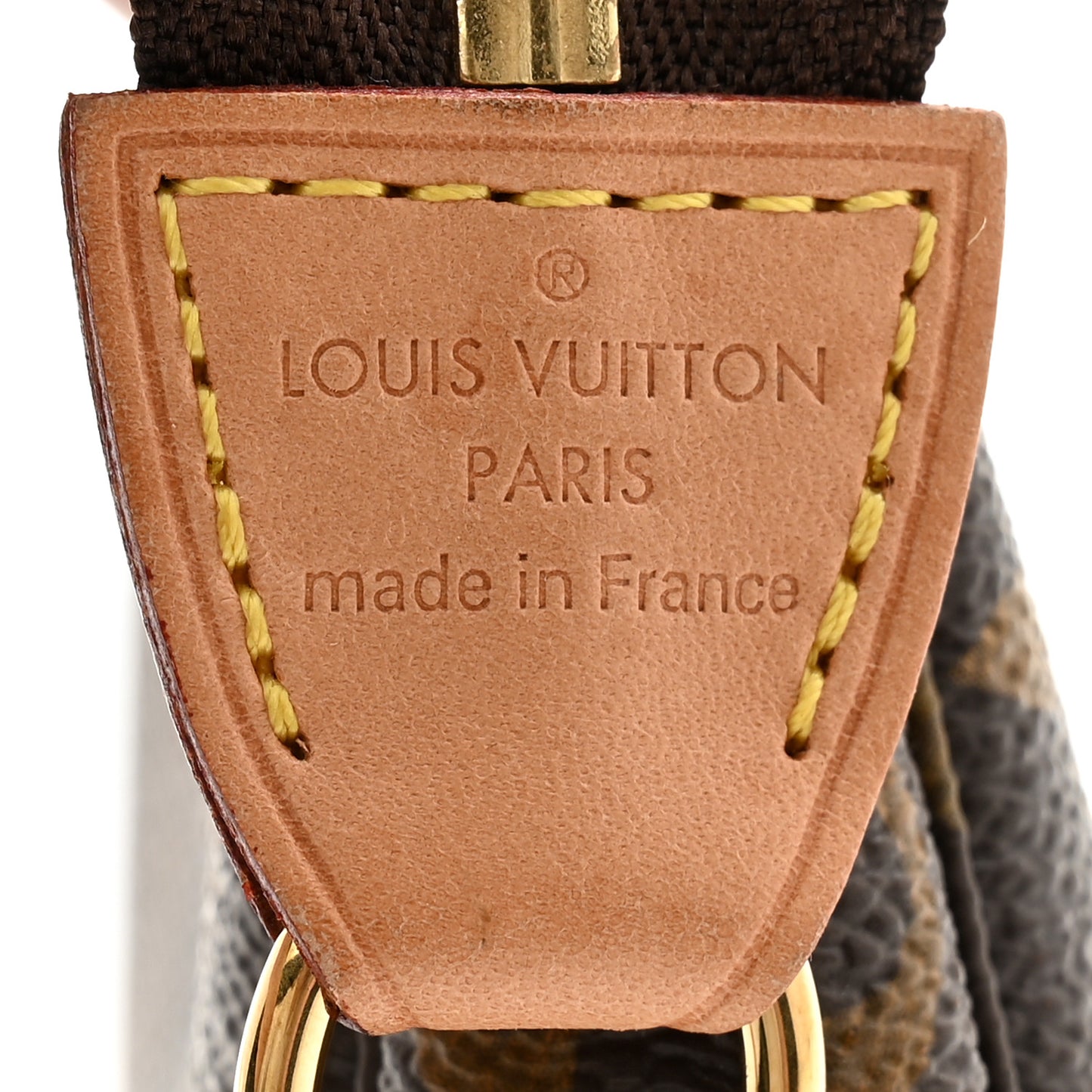 Monogram My LV Heritage Mini Pochette Accessories Ivory Black