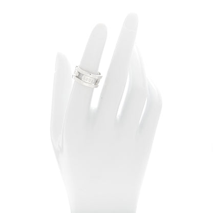 Tiffany Sterling Silver 1837 Elements Ring 51 5.75 2 of 5