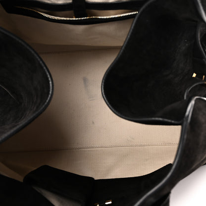 The Row Suede Soft Margaux 17 Black 5 of 10