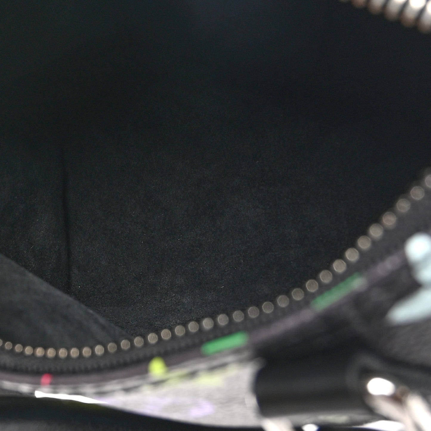 LV X TM Monogram Multicolor Nano Speedy Black