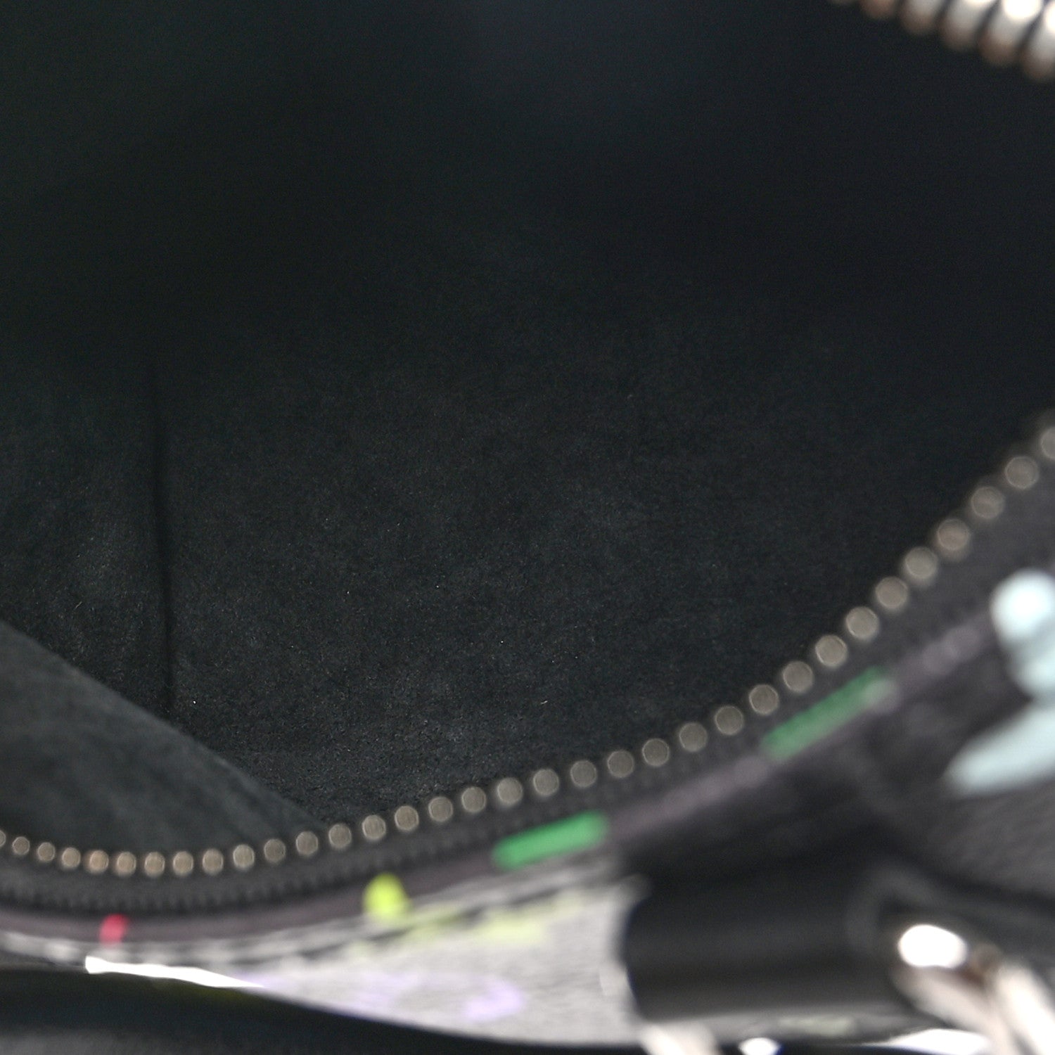Louis Vuitton LV X TM Monogram Multicolor Nano Speedy Black 5 of 10