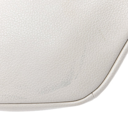 Gucci Grained Calfskin Small Logo Belt Bag White 8 of 8