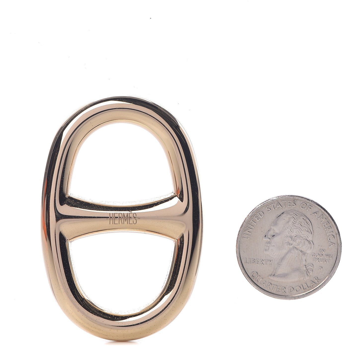 Permabrass Chaine D'Ancre Scarf Ring