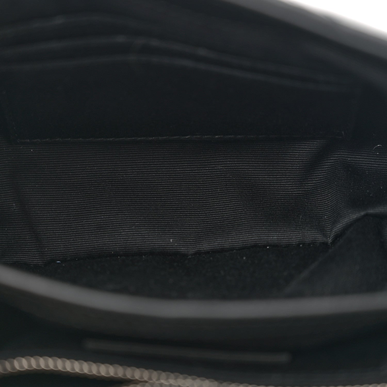 Saint Laurent Calfskin Y Quilted Monogram Toy Loulou Crossbody Bag Black 5 of 10