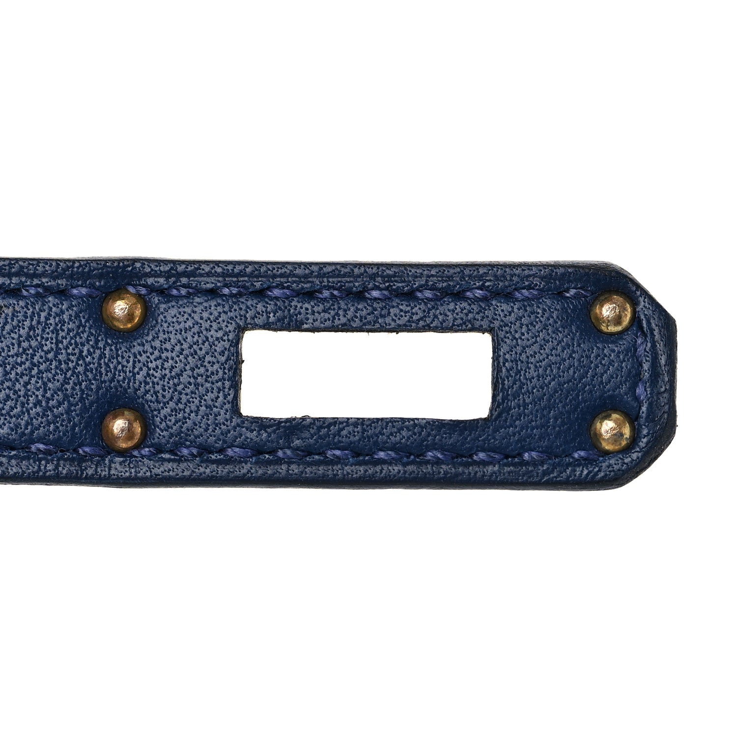 Hermes Swift Kelly Pochette Clutch Bleu Navy 20 of 26