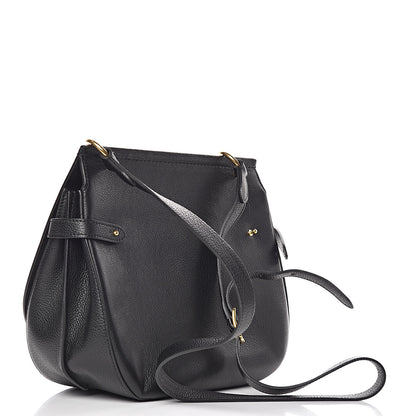 Mulberry Small Classic Grain Calfskin Amberley Satchel Black 3 of 11