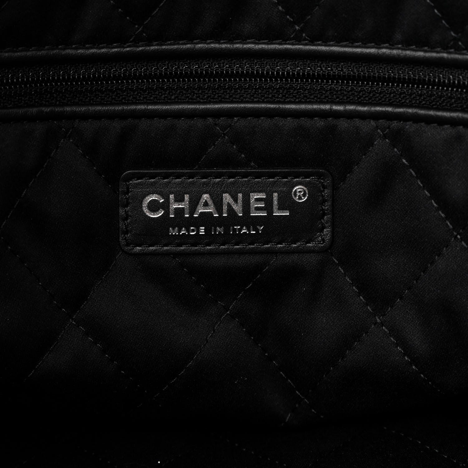 Chanel Shiny Calfskin Quilted Small Chanel 22 Black 7 of 11