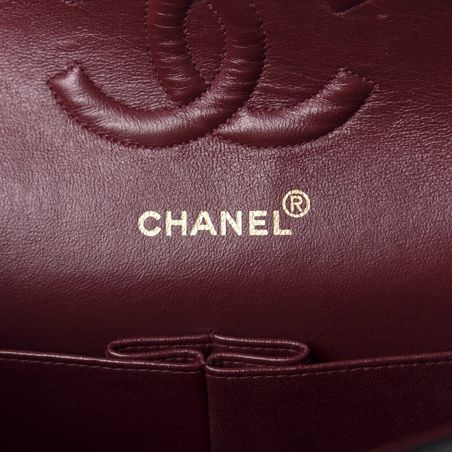 Chanel Lambskin Quilted Medium Double Flap Black 8 of 12