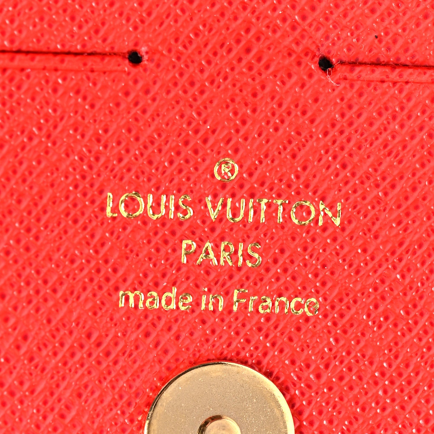 Louis Vuitton Monogram Adele Wallet Coquelicot 6 of 6