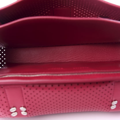 Proenza Schouler Lambskin Perforated Tiny PS1 Satchel Peony 4 of 8