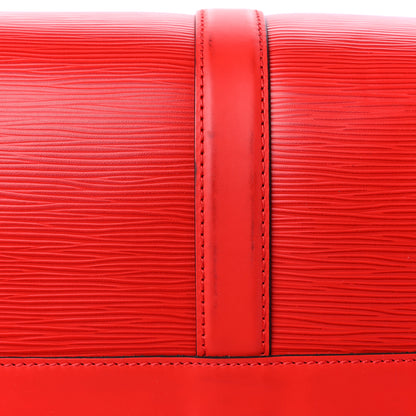 Louis Vuitton X Supreme Epi Keepall Bandouliere 45 Red 11 of 13