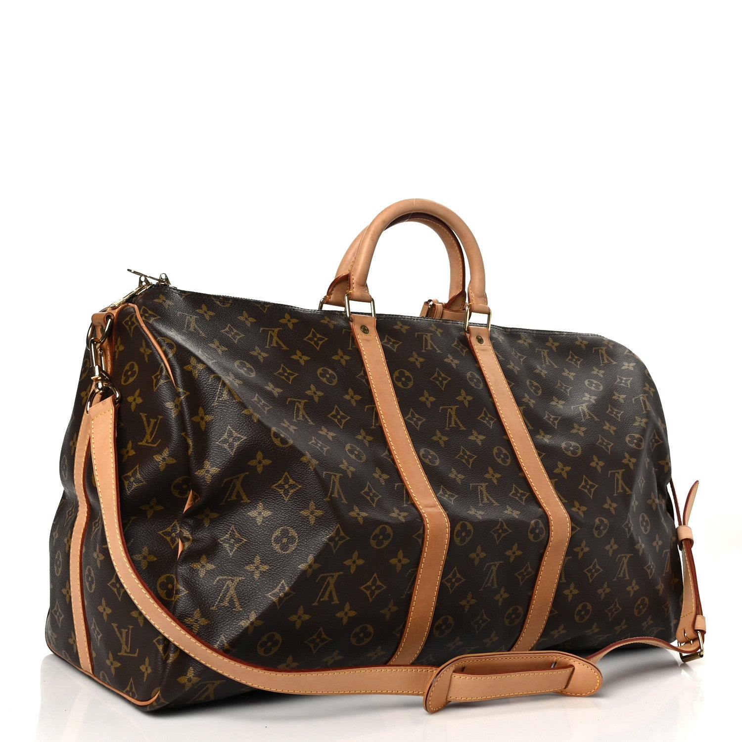 Louis Vuitton Monogram Keepall Bandouliere 55 3 of 12
