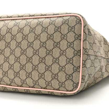 Gucci Soft GG Supreme Monogram Diaper Bag Pink 11 of 12