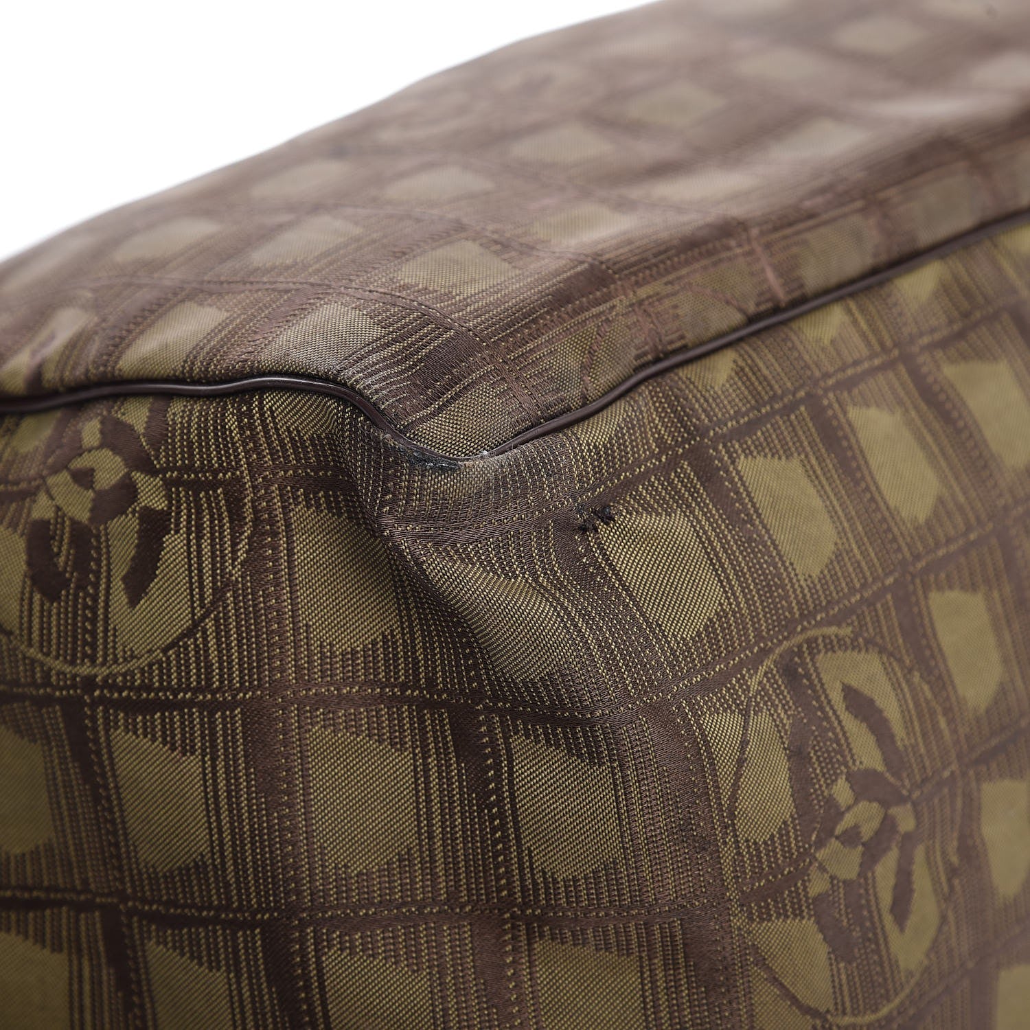 Chanel Nylon Medium Travel Tote Khaki 10 of 16