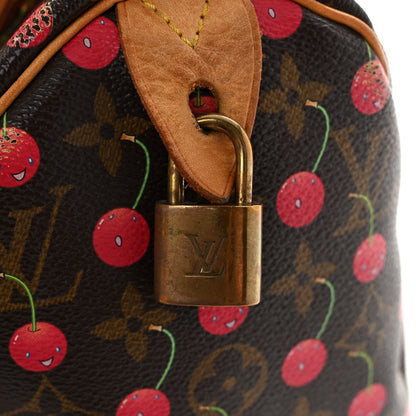 Louis Vuitton Monogram Cerises Speedy 25 17 of 17