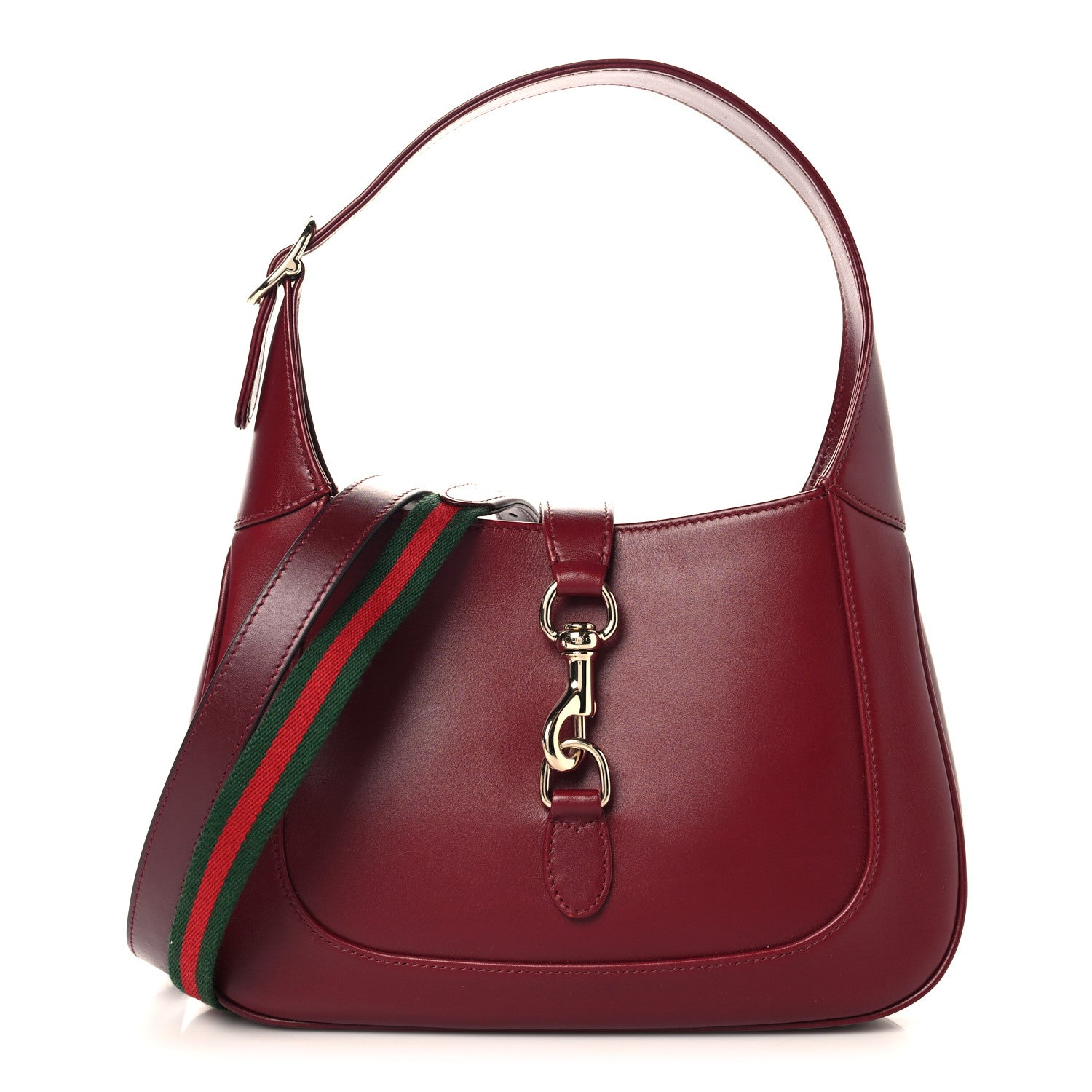 Gucci Ancora Calfskin Small Jackie Shoulder Bag Rosso 1 of 11