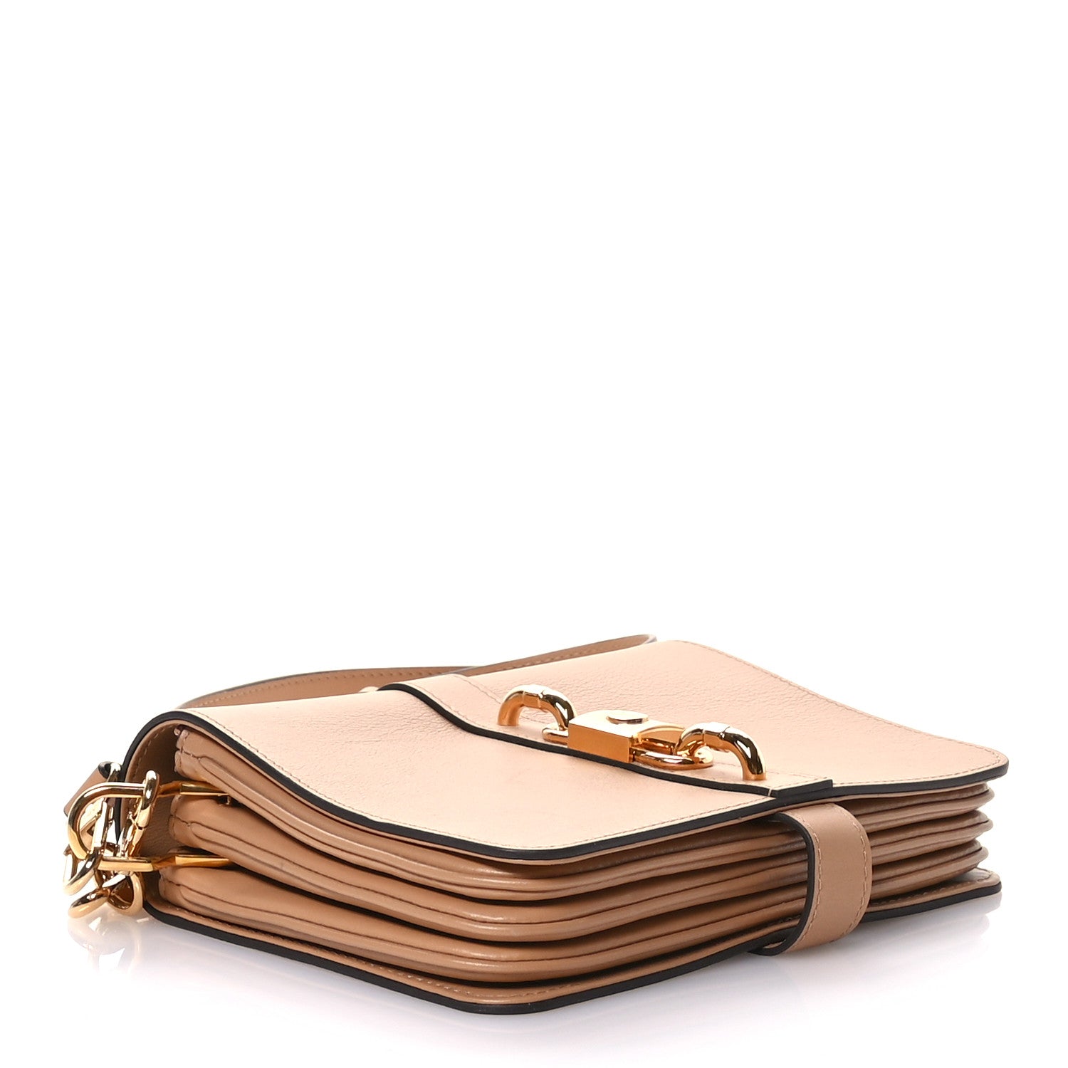 Louis Vuitton Calfskin Rendez-Vous Camel 4 of 9