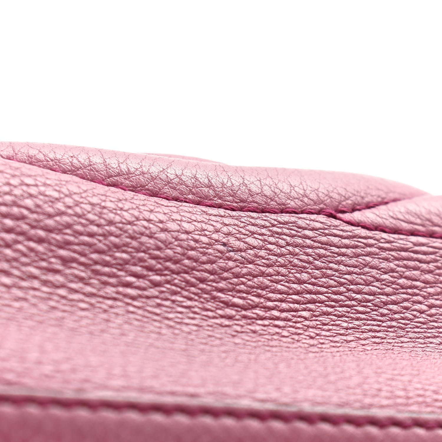 Gucci Pebbled Calfskin Medium Soho Chain Shoulder Bag Peonia Flower 14 of 15