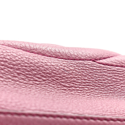 Gucci Pebbled Calfskin Medium Soho Chain Shoulder Bag Peonia Flower 14 of 15