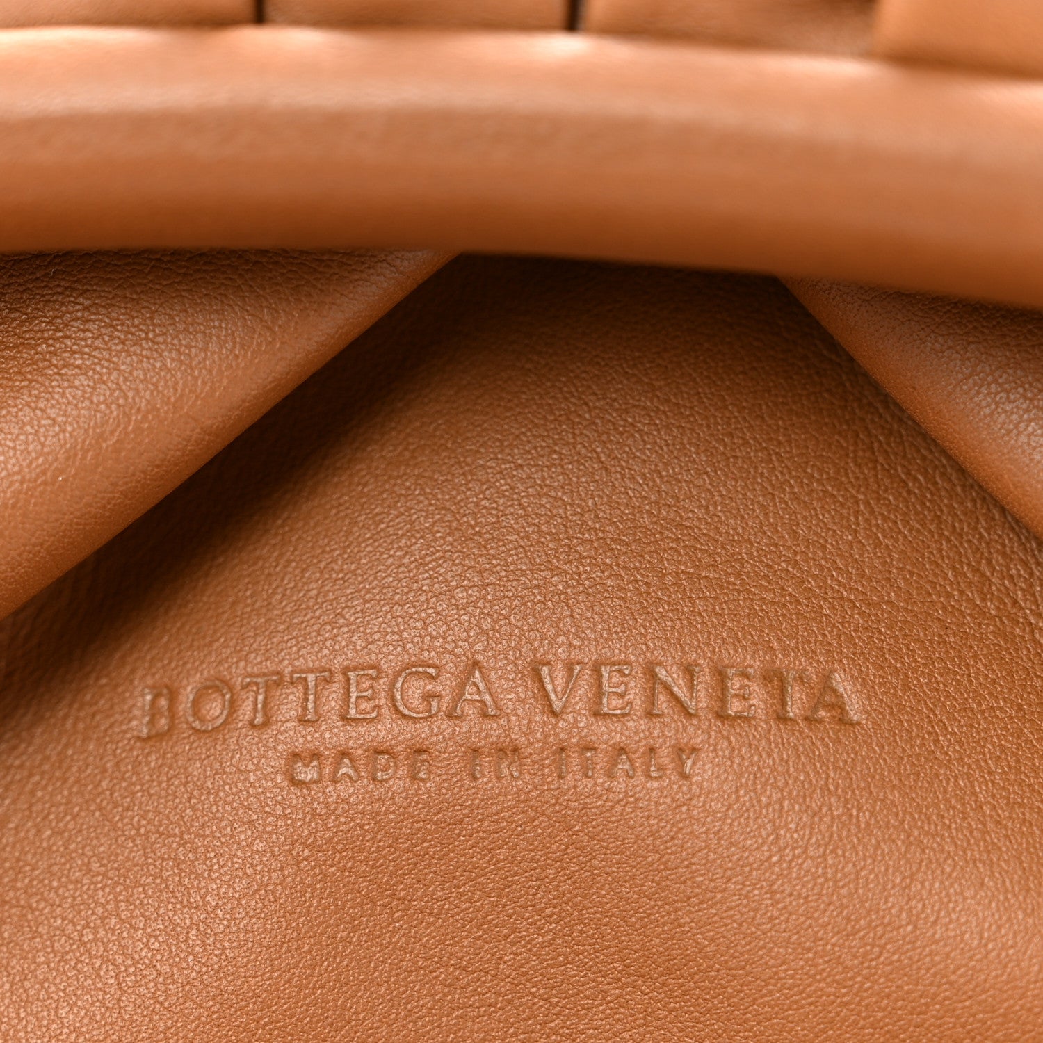 Bottega Veneta Smooth Butter Calf The Pouch Oversized Clutch Cammello 6 of 11