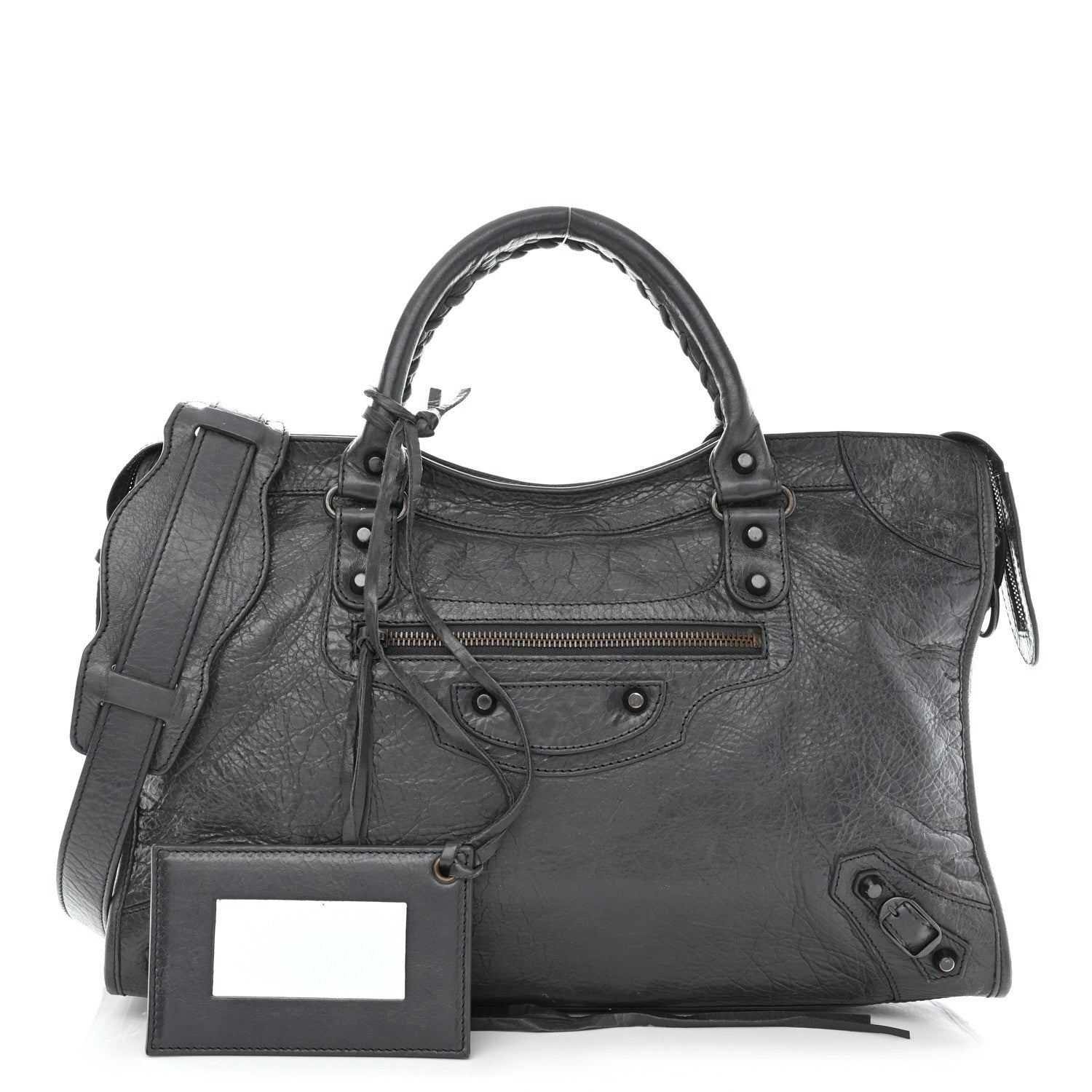Balenciaga Agneau Classic Hardware City Gris Fossile 1 of 11