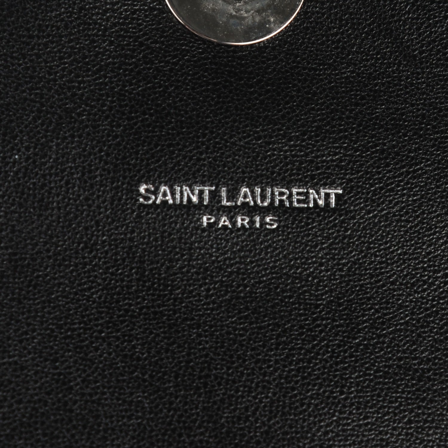 Saint Laurent Sheepskin Tri-Quilt Monogram Medium College Bag Black 6 of 7