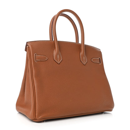 Hermes Togo Birkin 30 Gold 3 of 10