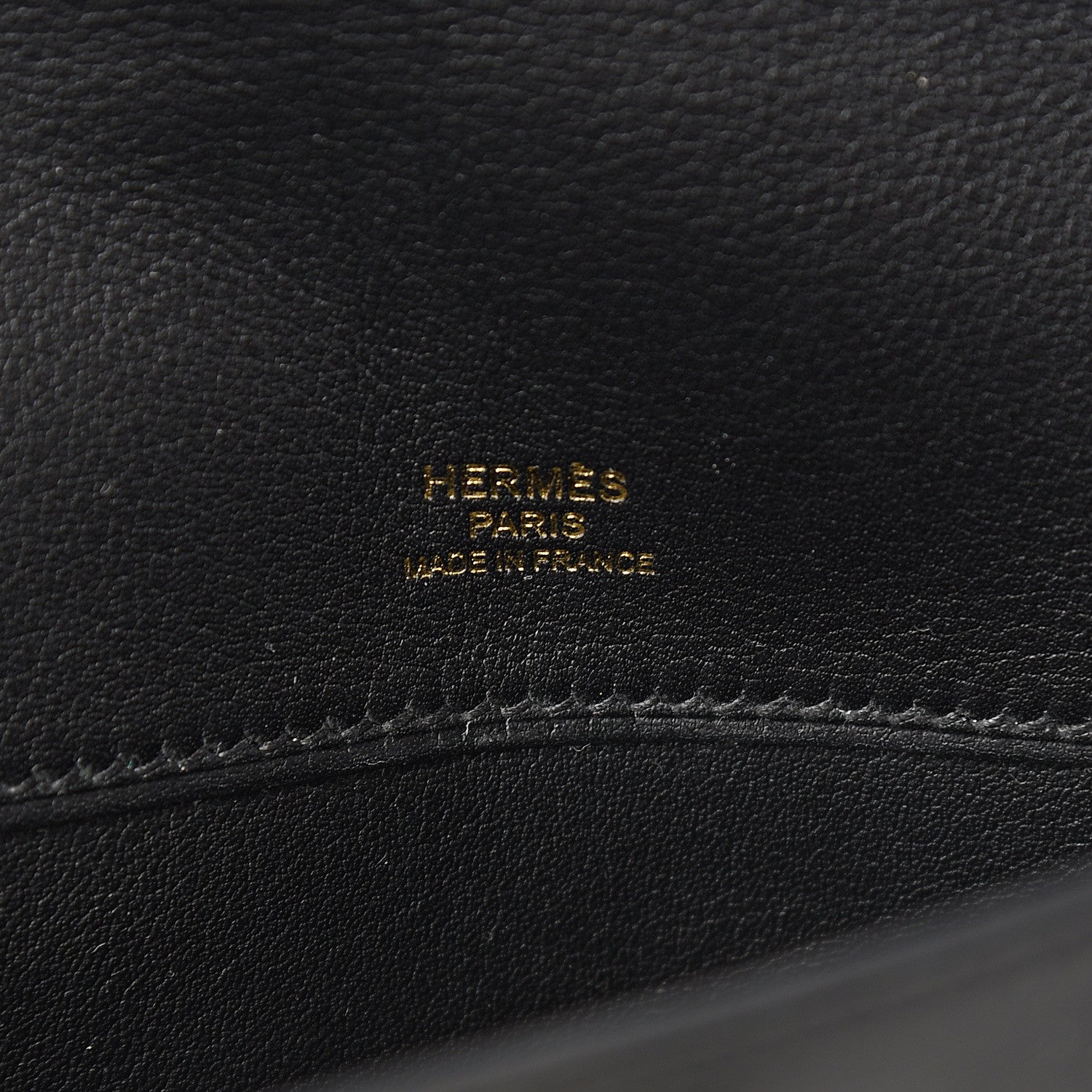 Hermes Swift Kelly Cut Clutch Pochette Black 5 of 9
