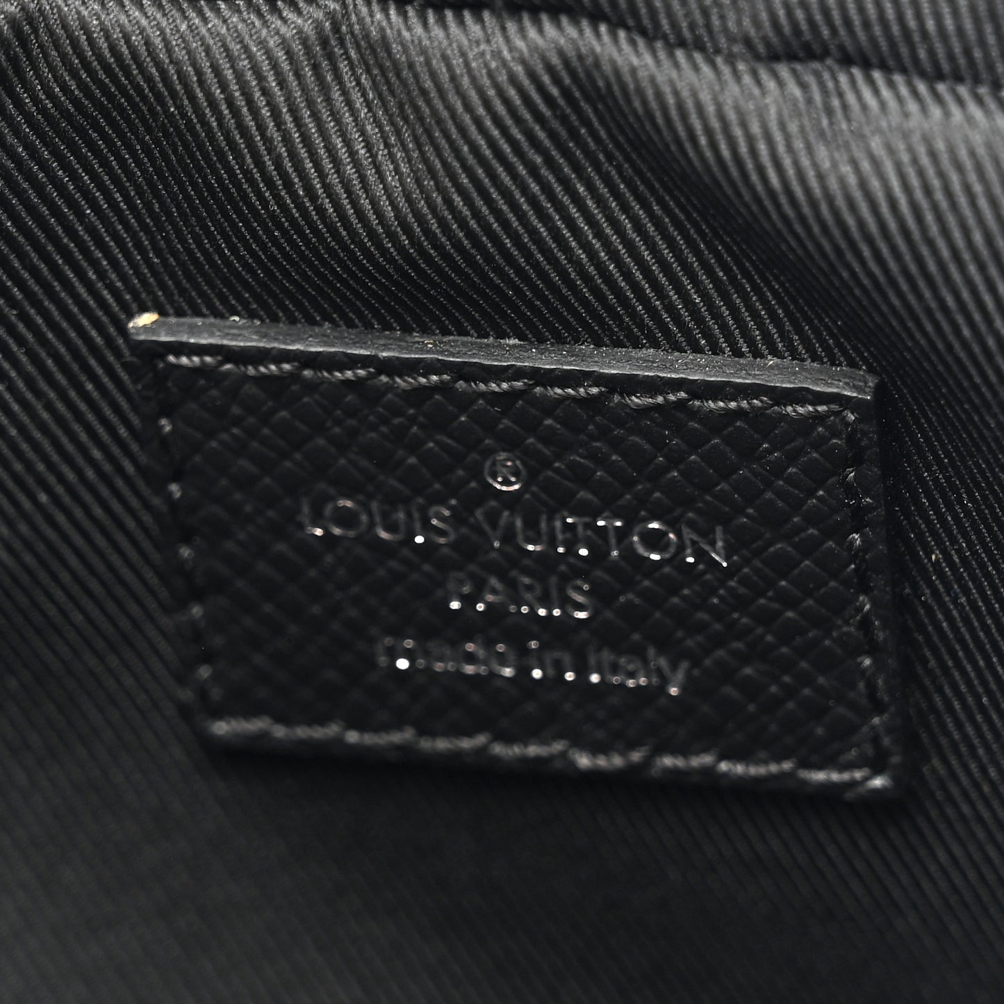 Taiga Monogram Outdoor Bumbag Black