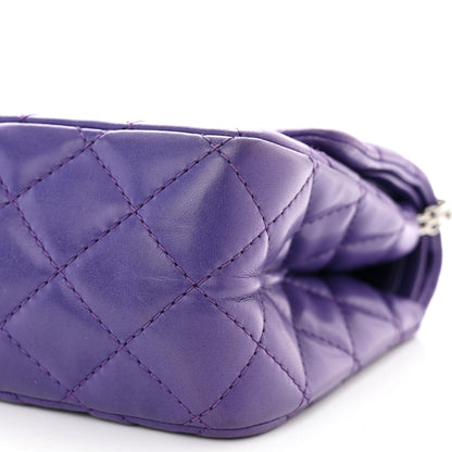 Chanel Lambskin Quilted 2.55 Reissue 226 Flap Purple 10 of 12