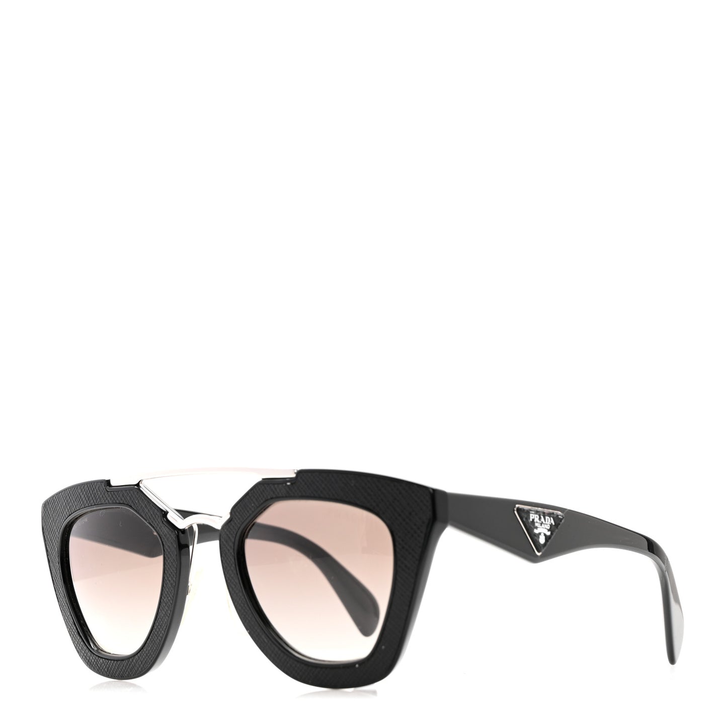 Saffiano Cinema Sunglasses SPR 14S Black