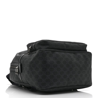 Gucci GG Supreme Monogram Medium Day Backpack Grey Black 4 of 10