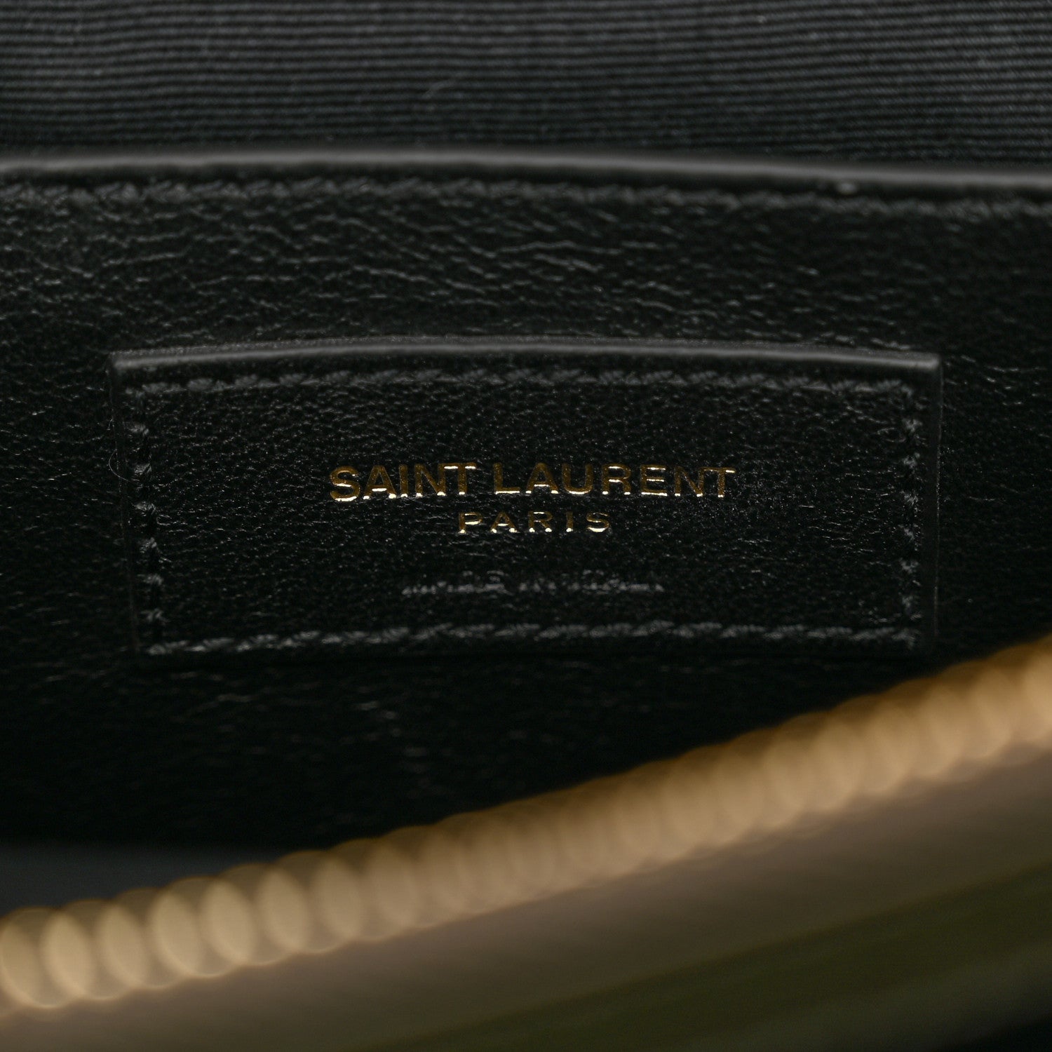Saint Laurent Sheepskin Matelasse Chevron Monogram Medium College Bag Military Olive 8 of 13