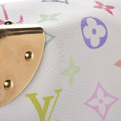 Louis Vuitton Monogram Multicolor Speedy 30 White 8 of 12