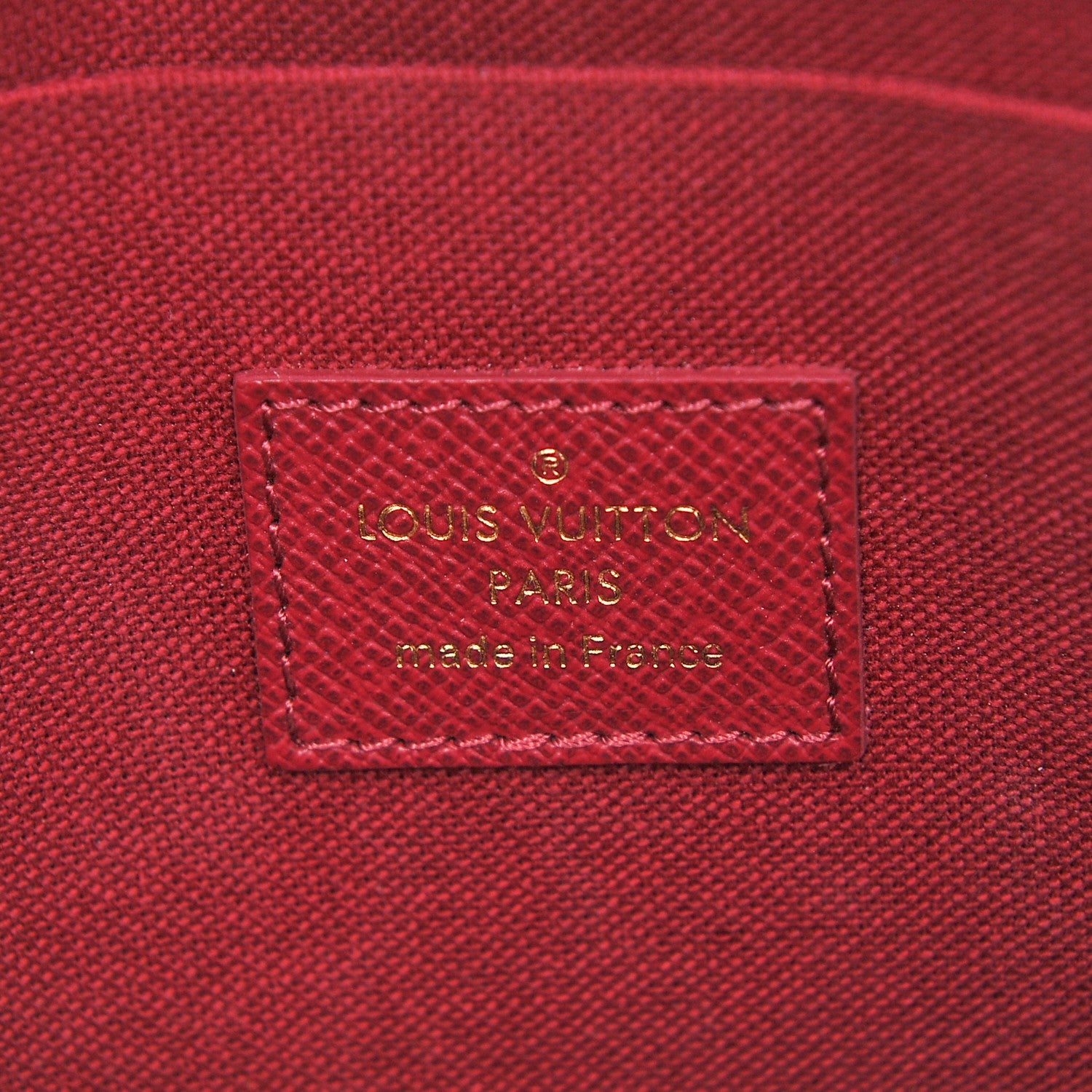 Louis Vuitton Monogram Pochette Felicie Chain Wallet Fuchsia 7 of 8