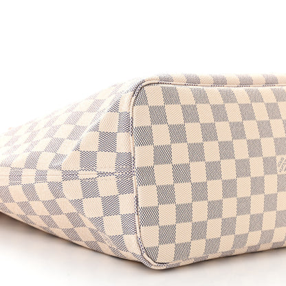 Louis Vuitton Damier Azur Neverfull MM 9 of 10