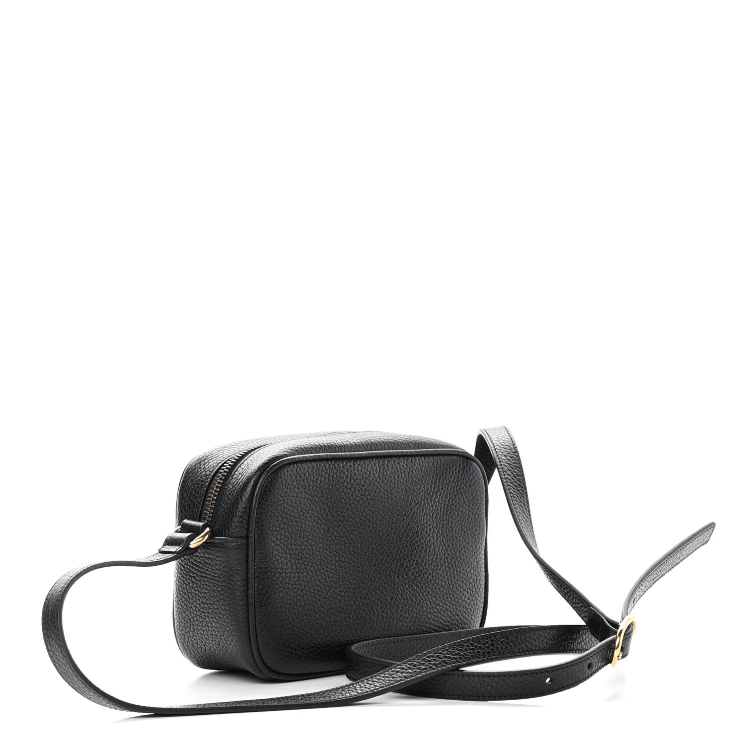 Gucci Pebbled Calfskin Mini Soho Disco Bag Black 3 of 10