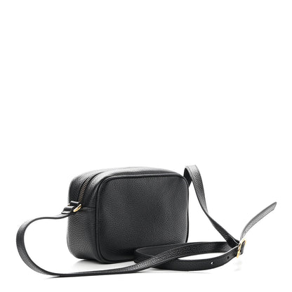 Gucci Pebbled Calfskin Mini Soho Disco Bag Black 3 of 10