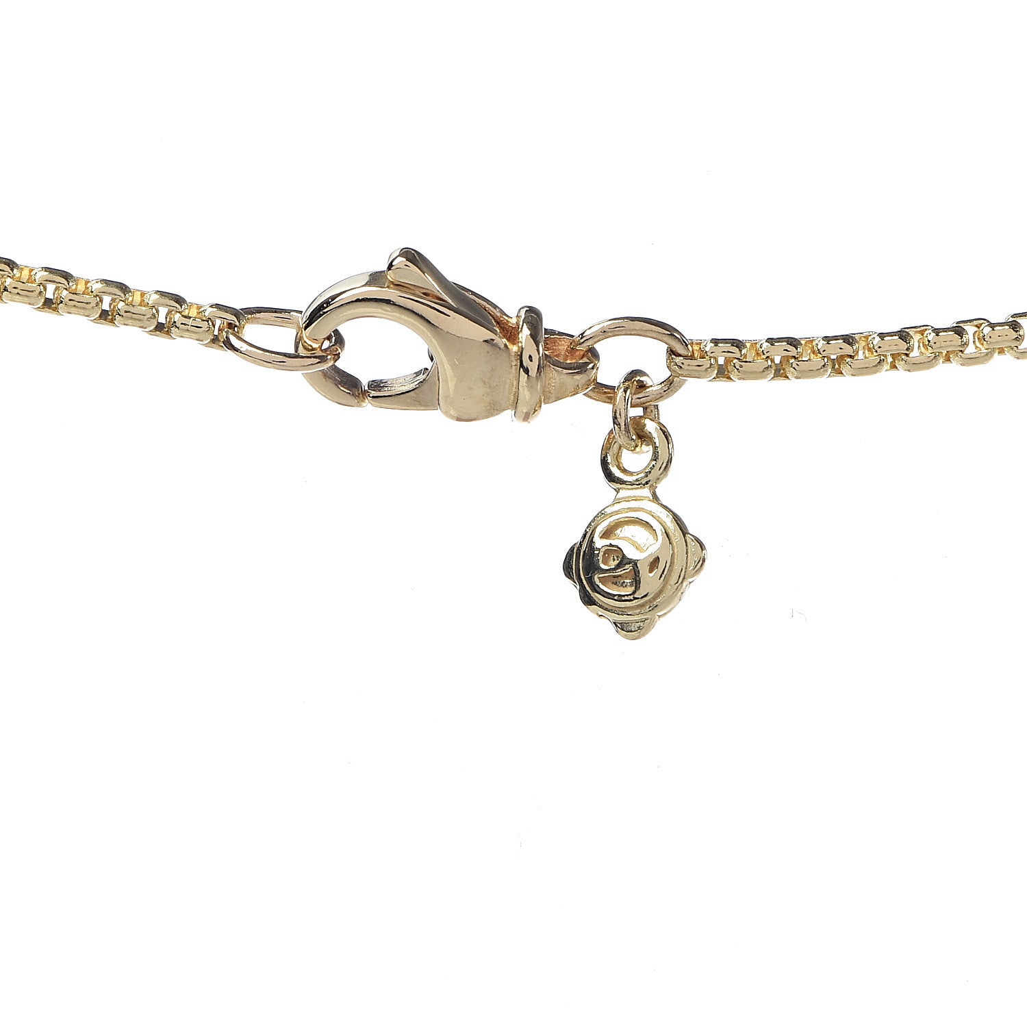 David Yurman 18K Yellow Gold Diamond Amethyst Garnet Sapphire Mosaic Collage Pendant Necklace 5 of 6