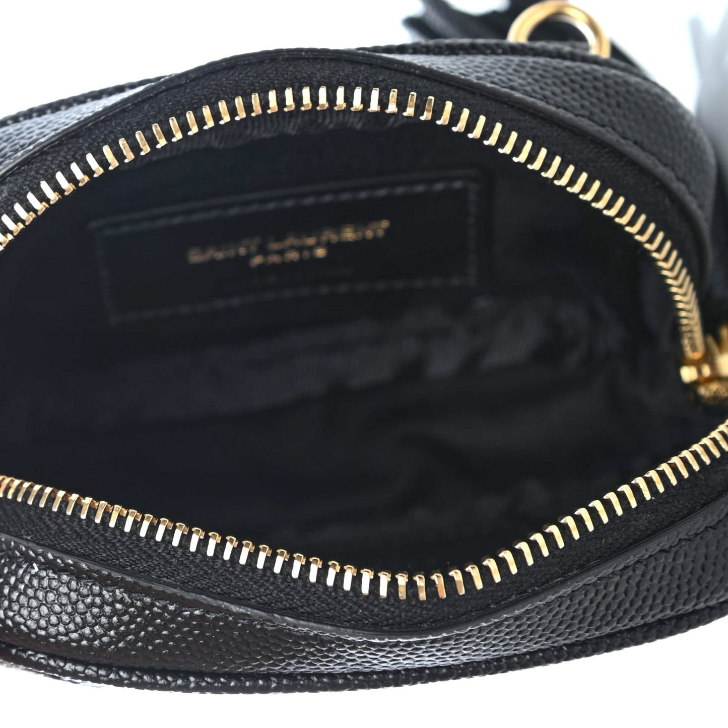 Grain De Poudre Matelasse Monogram Baby Lou Camera Bag Black